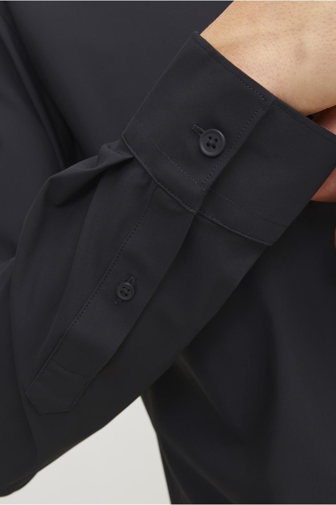 JPRBLAACTIVE STRETCH L/S SHIRT SN 12263744 Black/SLIM FIT